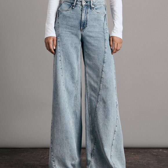 Rag & Bone Sofie Splice High-Rise Jeans